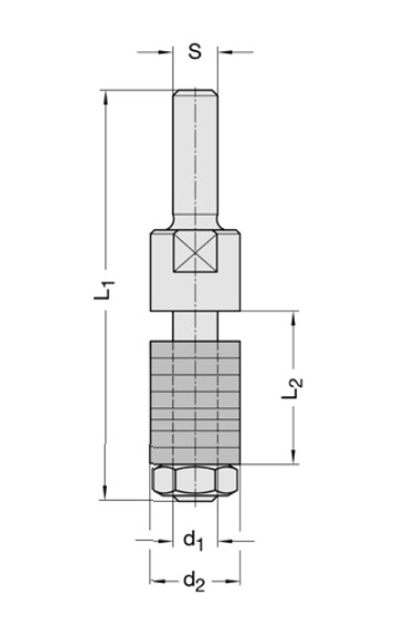 Aufnahmedorn 24160/ 39440