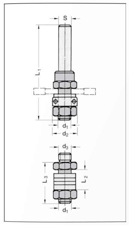 Aufnahmedorn 24170