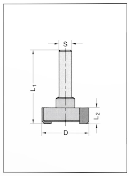 Planfräser 24510-5 Z2