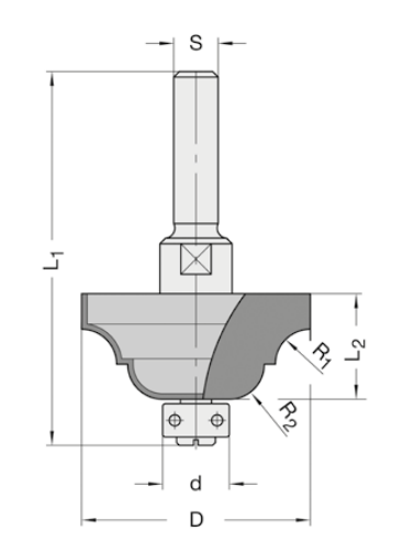 Profilfräser 24700-5 Z2