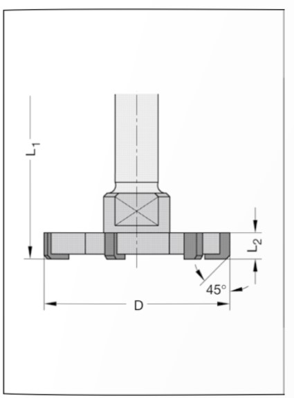 Planfräser 24796-11 Z6