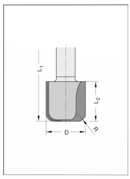 Wasserrinnenfräser 24796-06 Z2