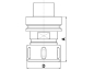 Preview: Spannzangenfutter HSK-F 63 - RL / A=76 C910-76R