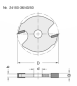 Preview: Nutsägen 40 mm x 3 mm x 2 mm x 6 mm 24151-5-40030-0