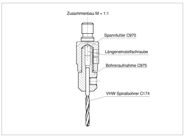 VHW-Spiralbohrer - RL C174-252550R