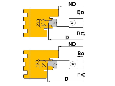 PM-Getriebenutfräser C543-G1