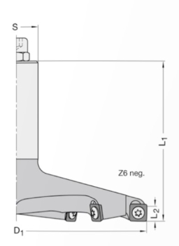 4Cut-DP-Planfräser 150x90X8 17525-9-15006-R