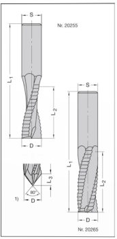Schruppfräser VHW 16x110X55 20267616055L