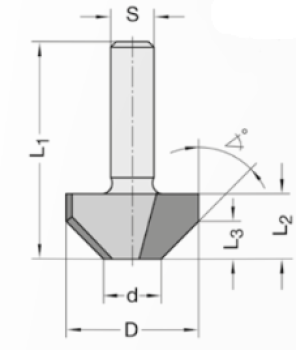 Fasefräser 24x12x40x8 24293-5-24045-R