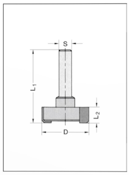 Planfräser 30x10x45x6 24511-5-30000-R
