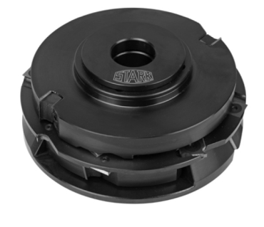 Wendeplatten-Verstellbarer Nut-und Federfräser 160,2x-x30xZ=2+2+2+2 V=4