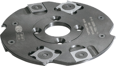 Wendeplatten-Lamellen-Nutfräser 100x4xB=22xZ=4xV=4