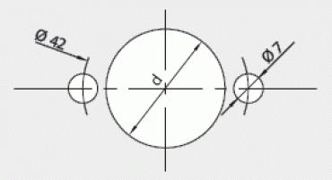 HM Kappkreissägeblatt  Ø216 SB2,4 Z40 DRY CUT