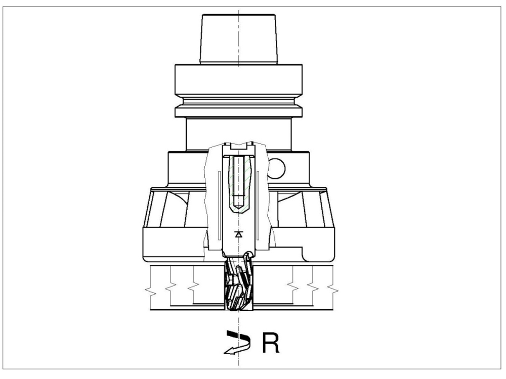 DP-Schaftfräser "Nesting" für Aerotech - RL C443-11420R-M2