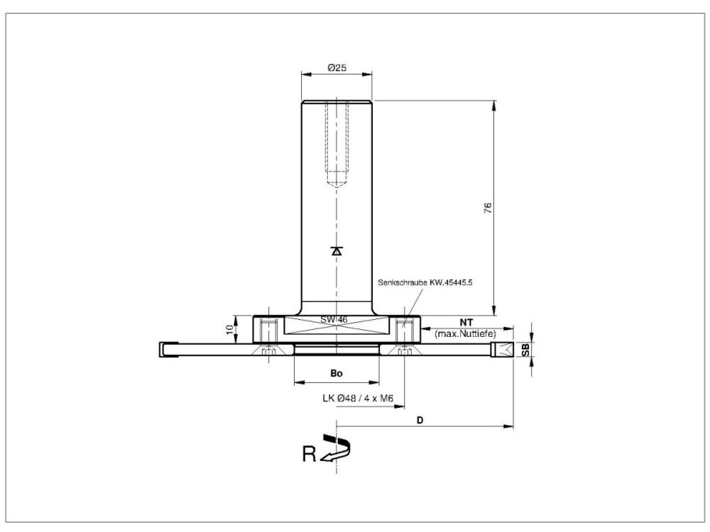 HW-Nut-Kreissägeblatt C750-18005-02