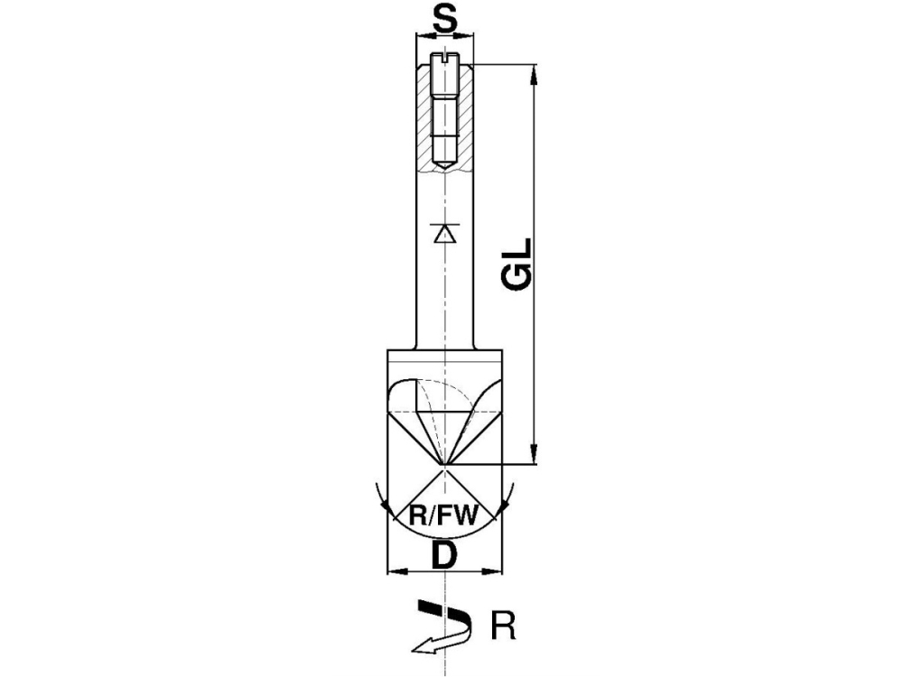 VHW-Senker 90° C172-2090SFR