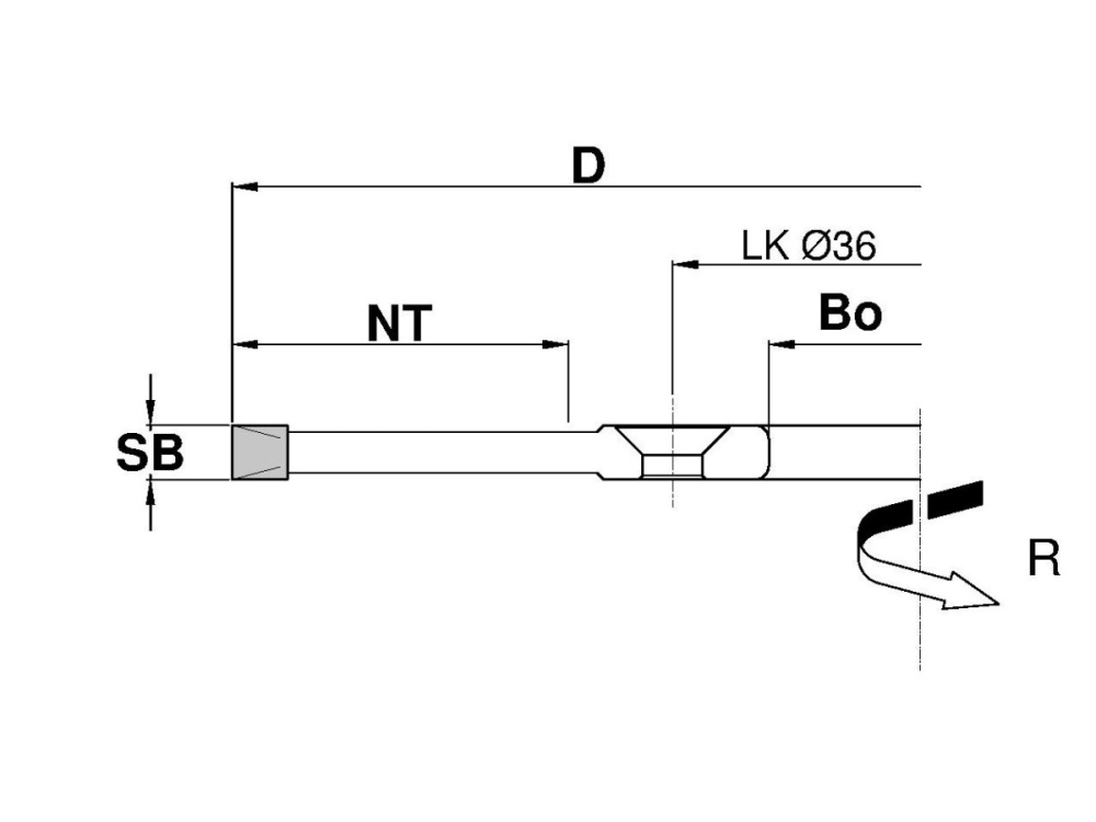 DP-Flachdübelnutfräser C315