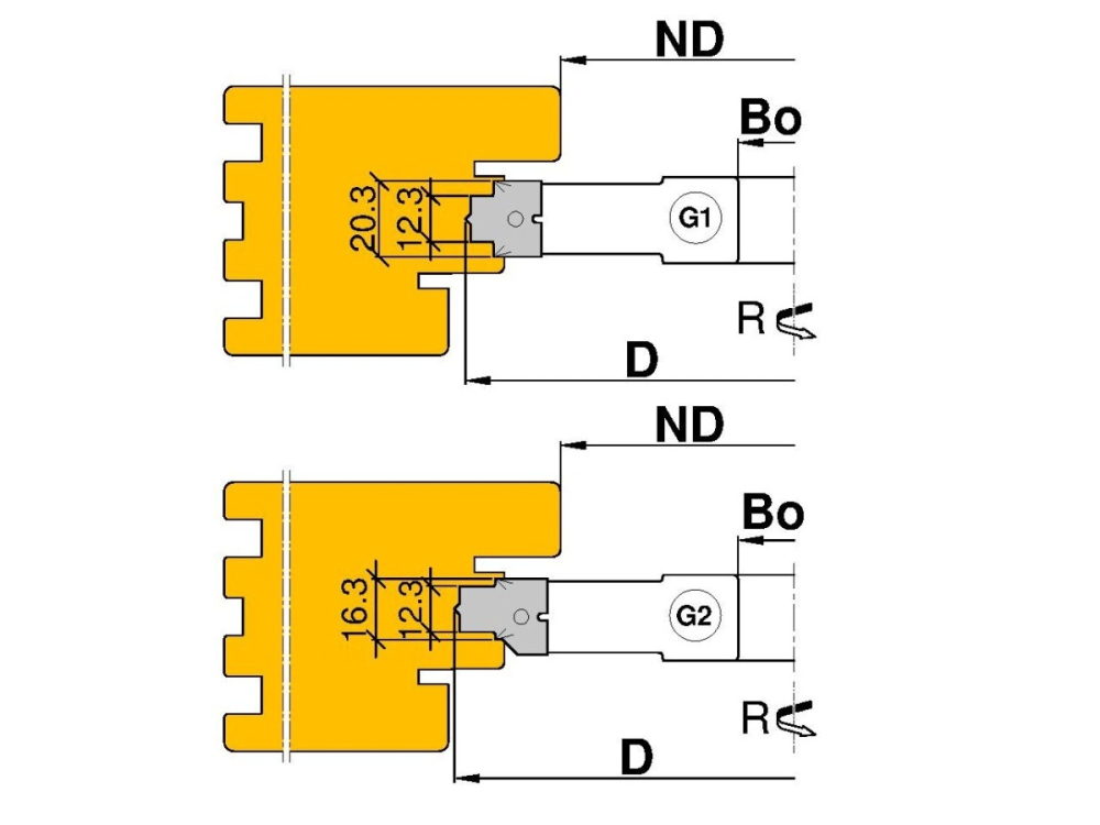 PM-Getriebenutfräser C543-G1