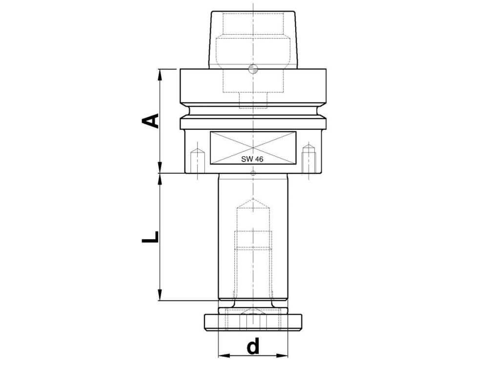 Fräsdorn HSK-F 63 C905-E4530100