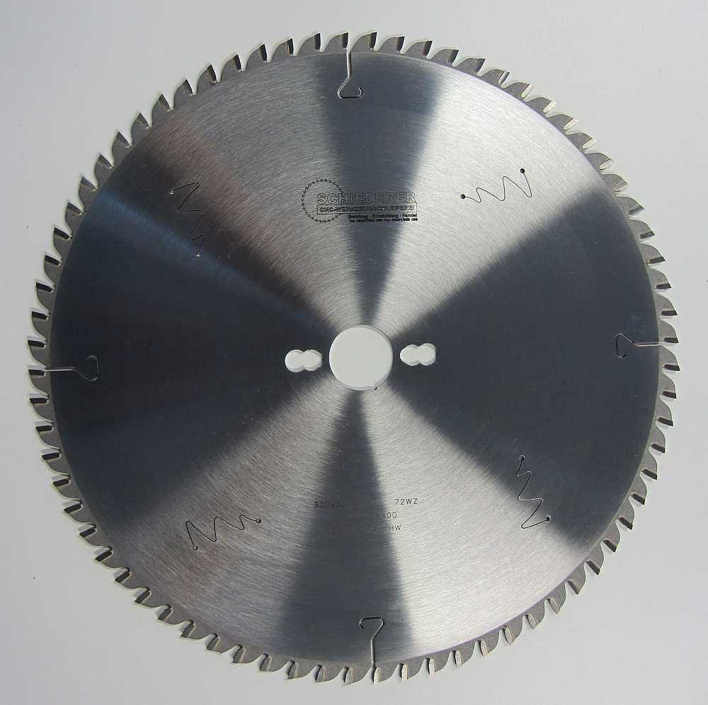 HM-Kreissägeblatt D=300 B3.2/2,2 Z=72 WZ