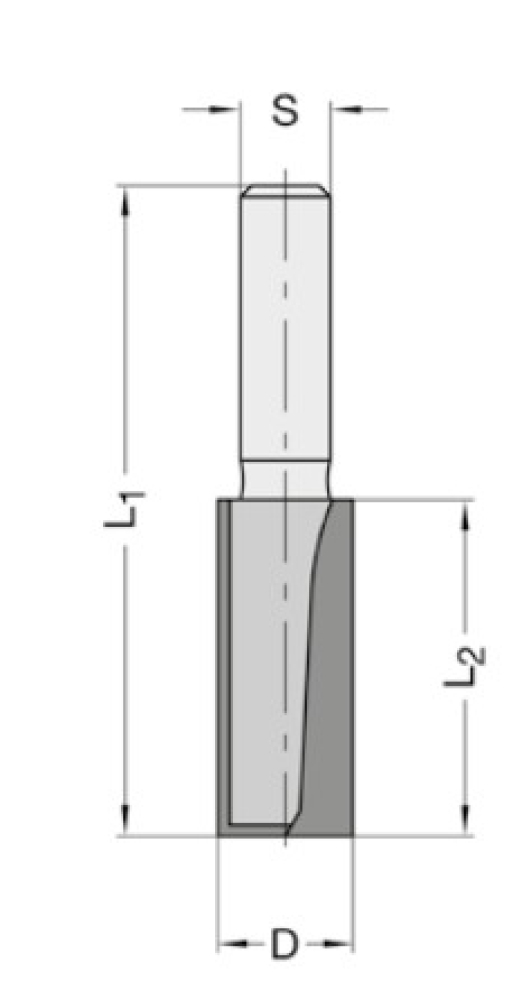 Nutfräser 3x8x37x8 24223-5-03006-R
