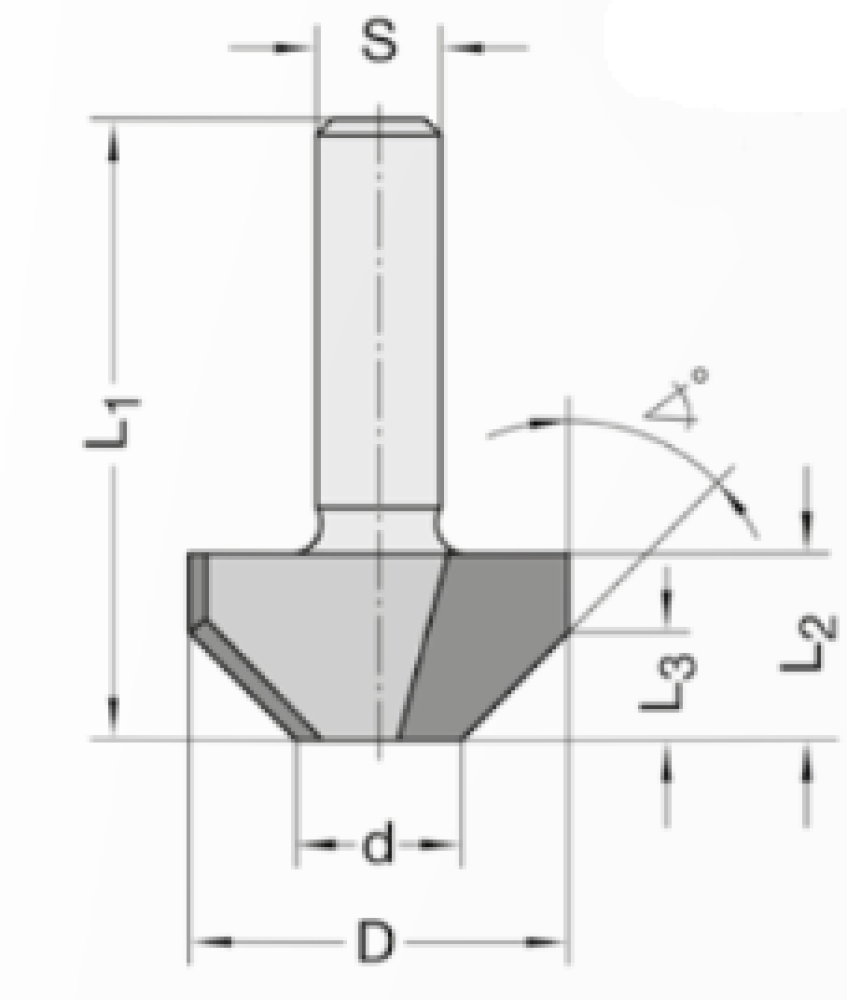 Fasefräser 24x12x40x8 24293-5-24045-R