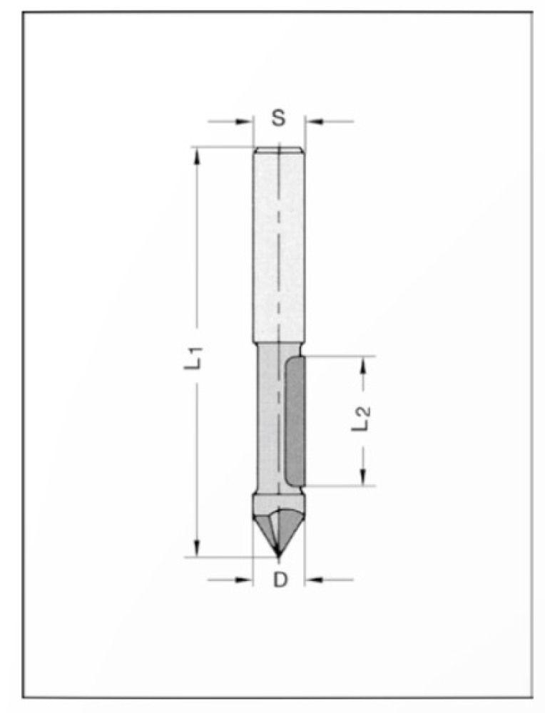Kopier- und Ausschnittfräser 6.35x20x63x6.35 24426-5-06300-R